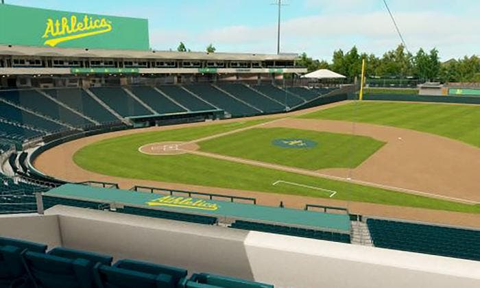 Sutter Health Park - Section 206 Seat View