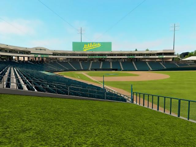 Sutter Health Park - Section Home Run Hill Ga Seat View