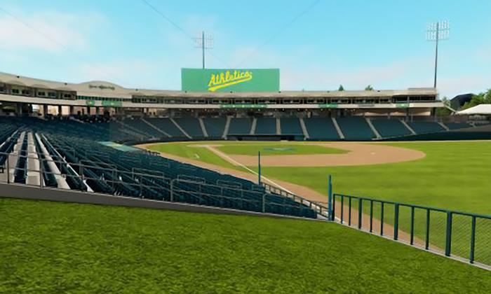 Sutter Health Park - Section Home Run Hill Ga Seat View