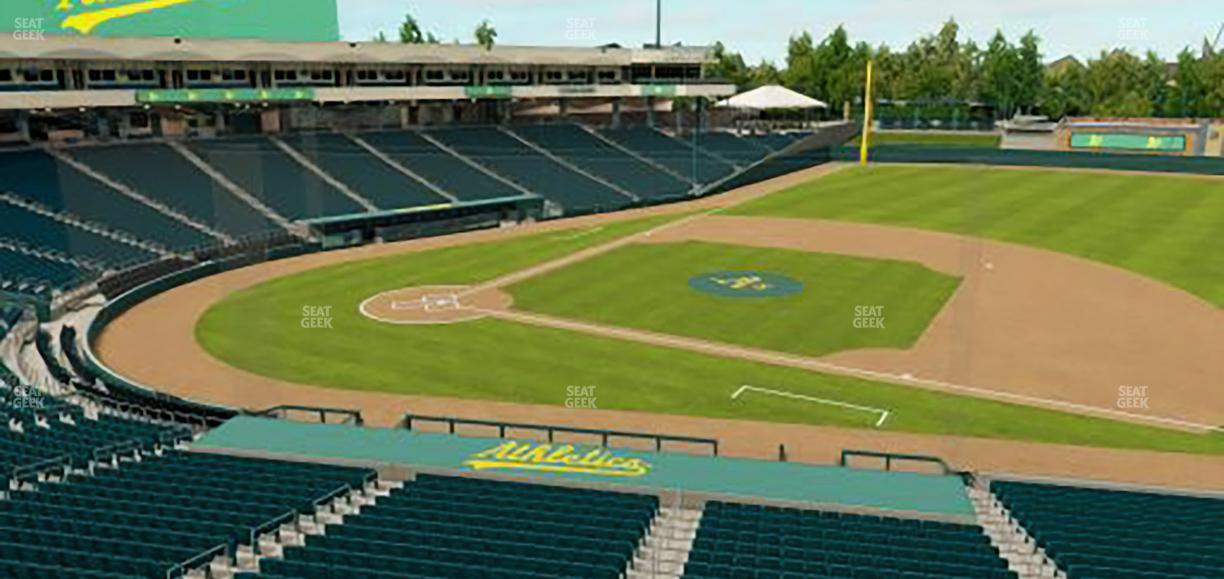 Sutter Health Park - Section Suite 1 Seat View