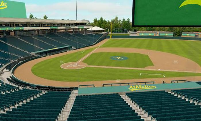 Sutter Health Park - Section Suite 30 Seat View