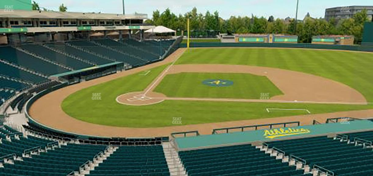 Sutter Health Park - Section Suite 35 Seat View