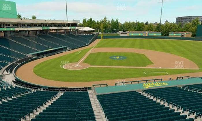 Sutter Health Park - Section Suite 35 Seat View