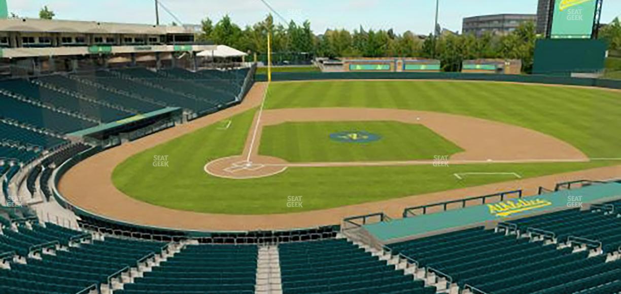 Sutter Health Park - Section Suite 36 Seat View