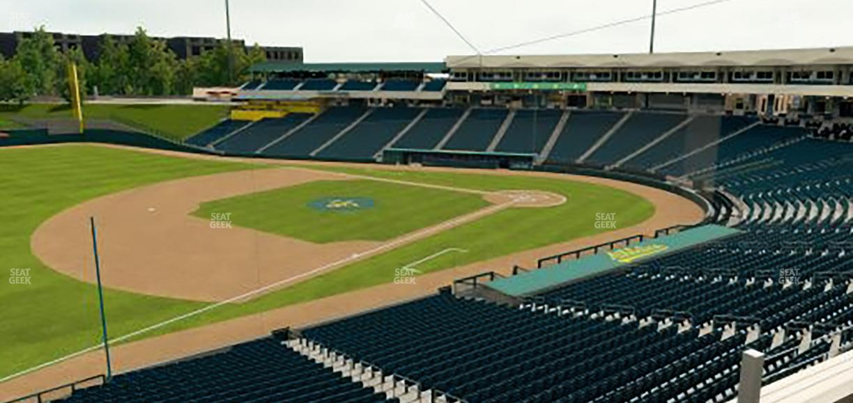 Sutter Health Park - Section Suite 6 Seat View