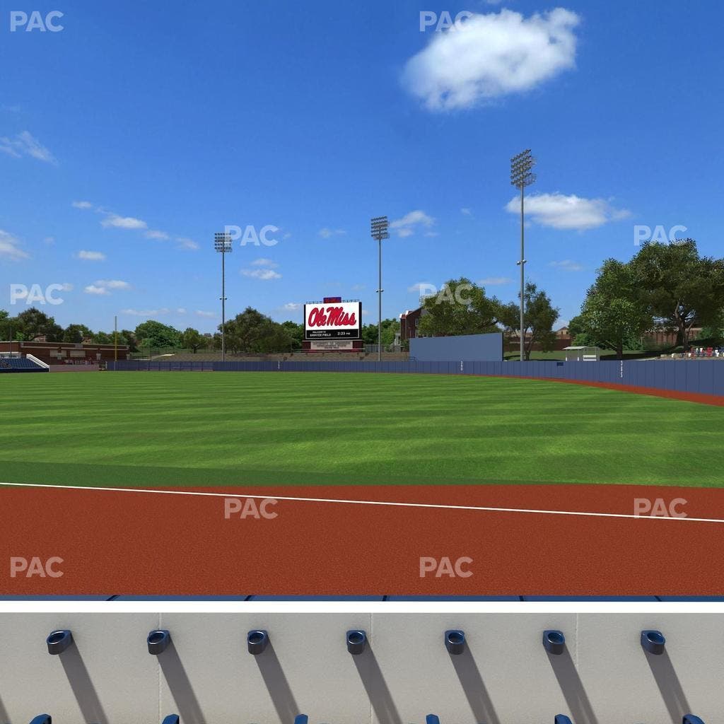 Swayze Field - Section 1 Seat View
