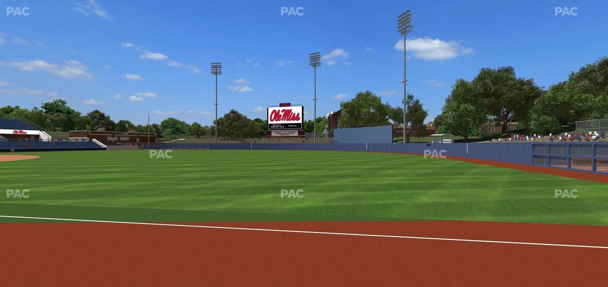 Swayze Field - Section 1 Seat View