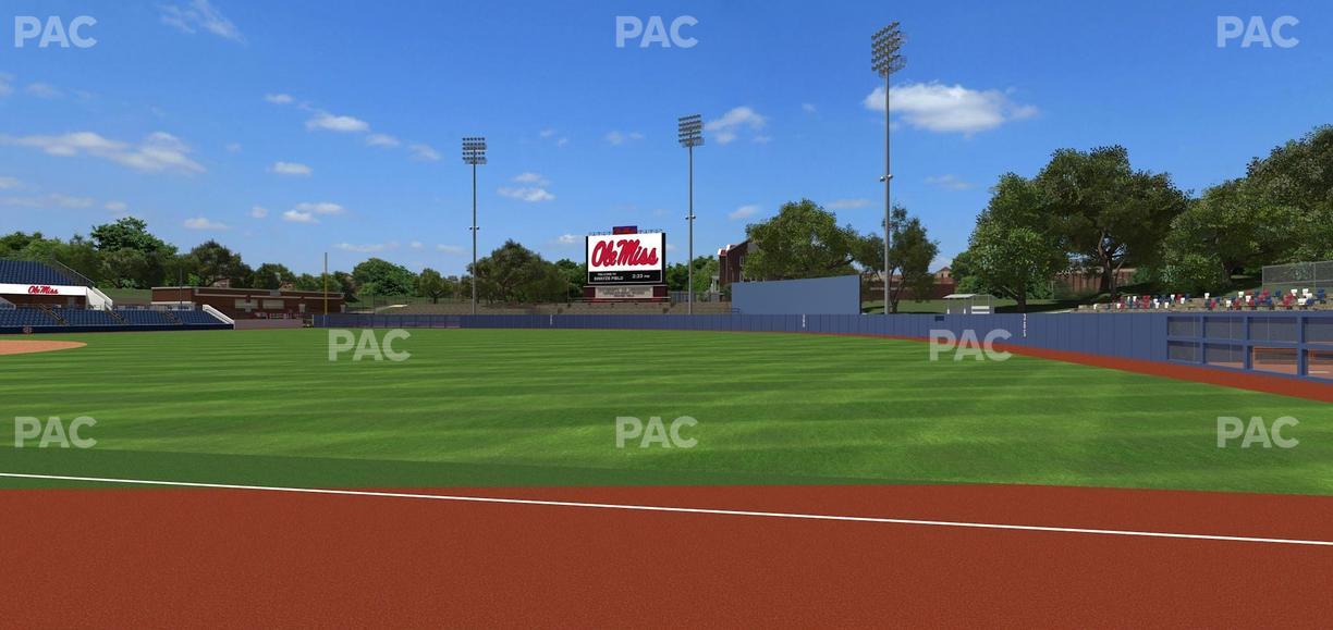 Swayze Field - Section 1 Seat View
