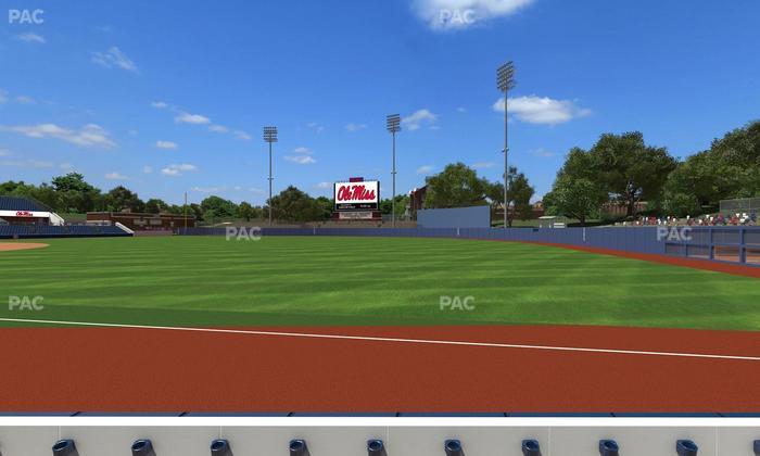 Swayze Field - Section 1 Seat View