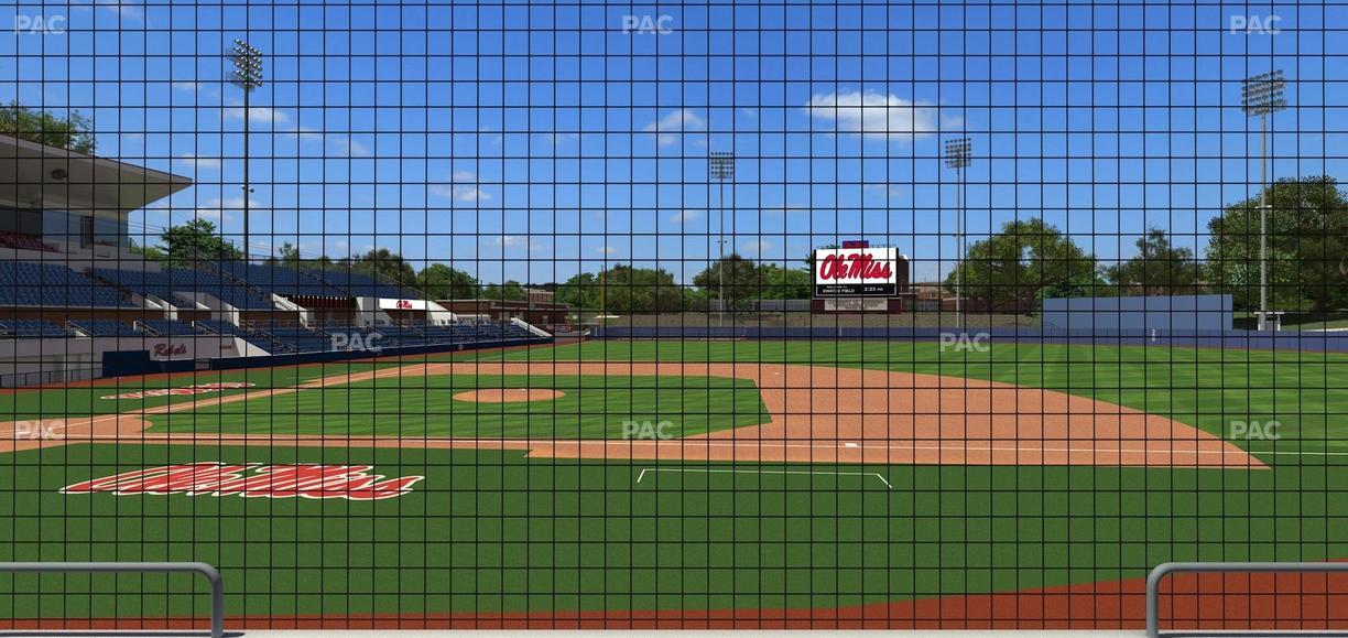 Swayze Field - Section 10 Seat View
