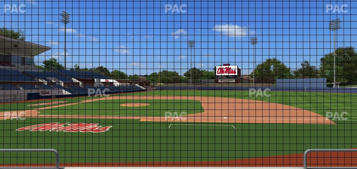 Swayze Field - Section 10 Seat View
