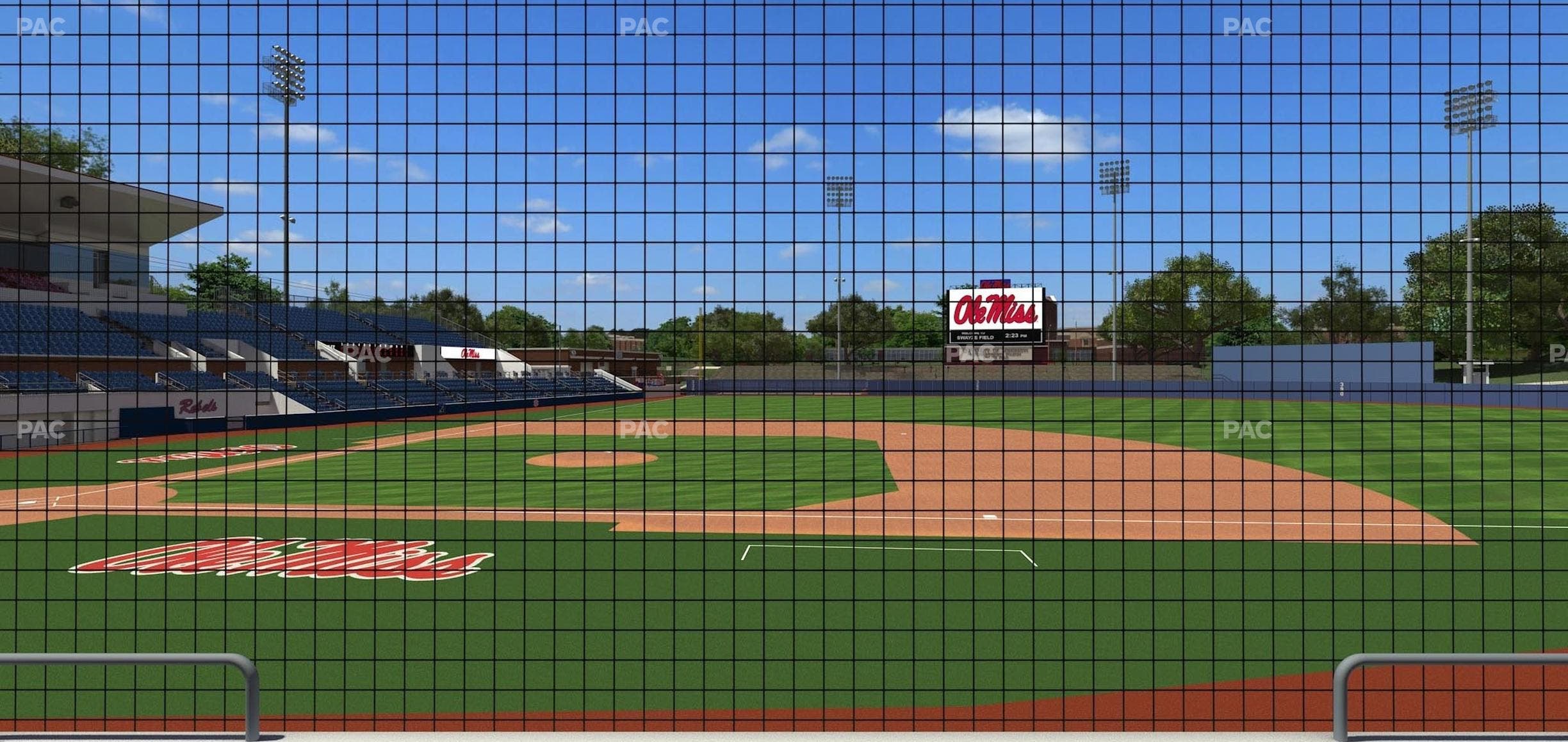 Swayze Field - Section 10 Seat View