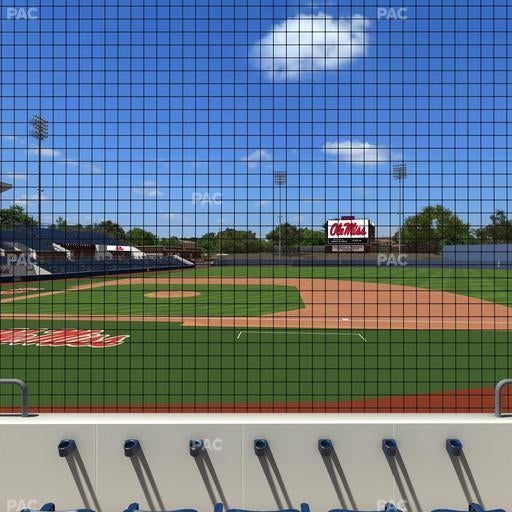 Swayze Field - Section 10 Seat View