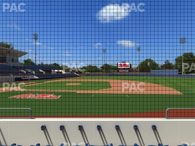 Swayze Field - Section 10 Seat View