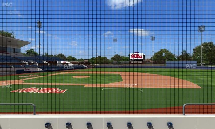 Swayze Field - Section 10 Seat View