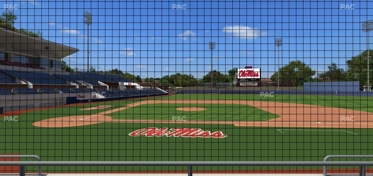 Swayze Field - Section 12 Seat View