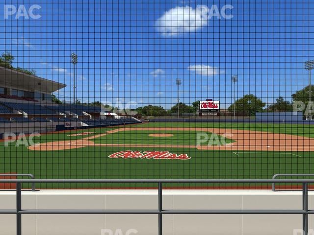 Swayze Field - Section 12 Seat View Swayze Field - Section 12 Seat View