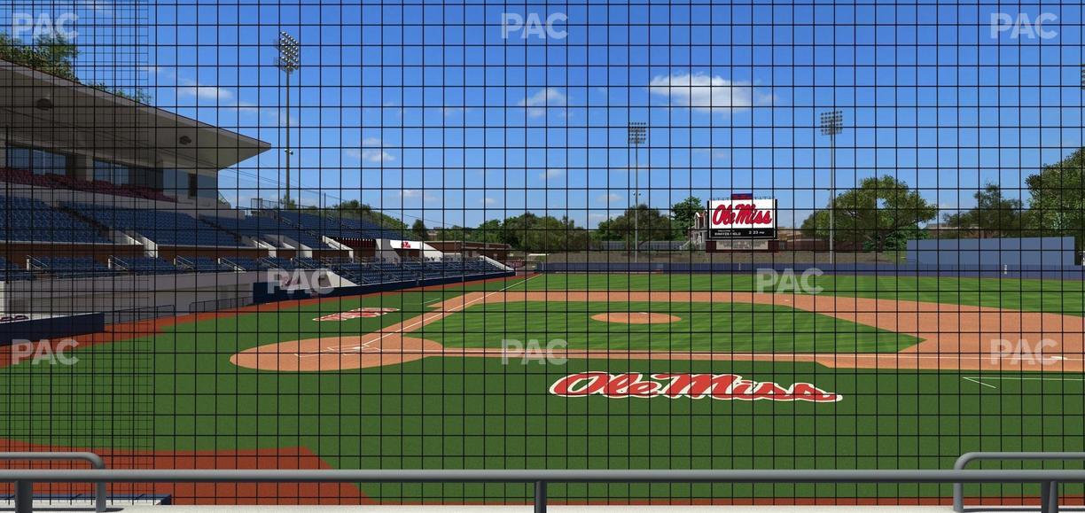 Swayze Field - Section 13 Seat View