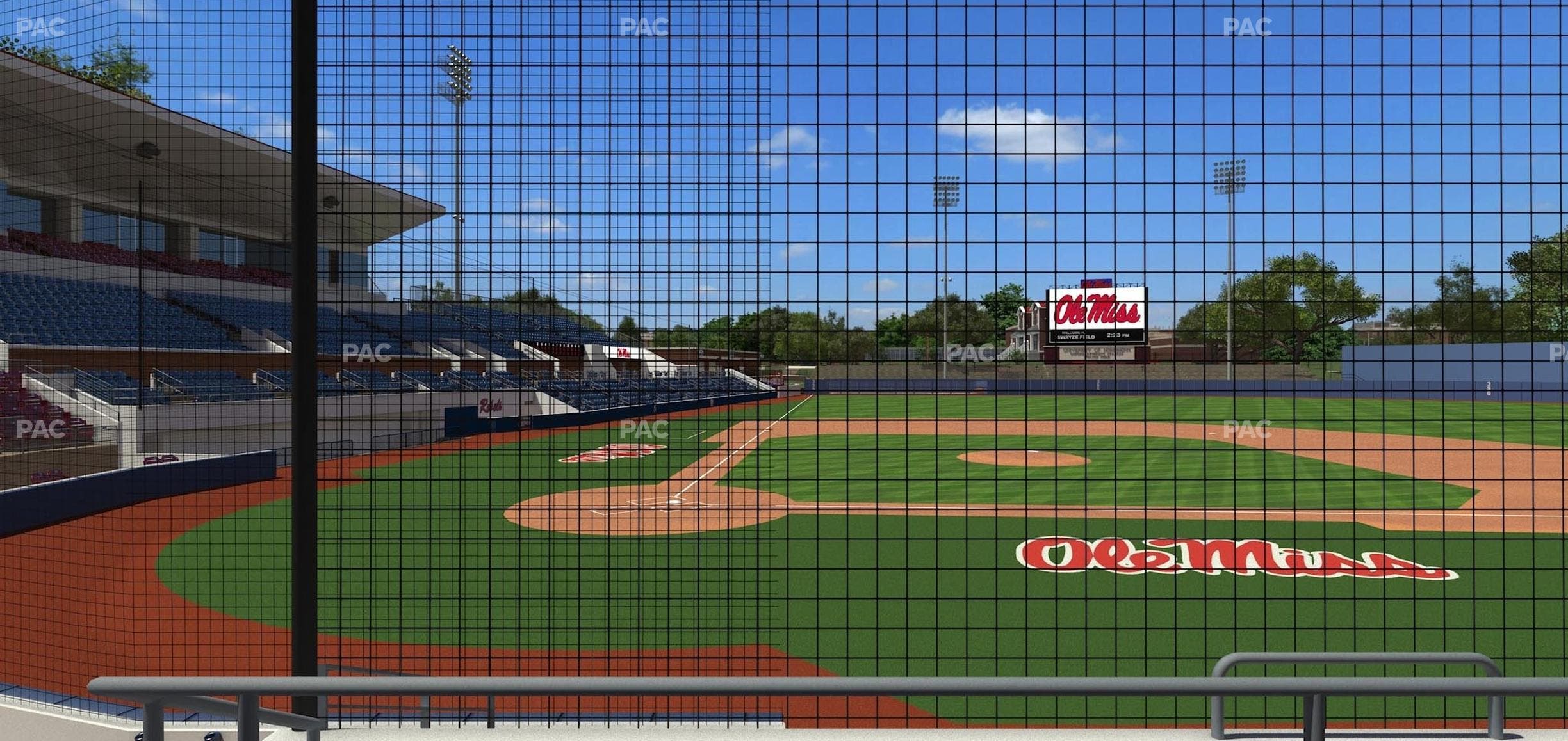 Swayze Field - Section 14 Seat View