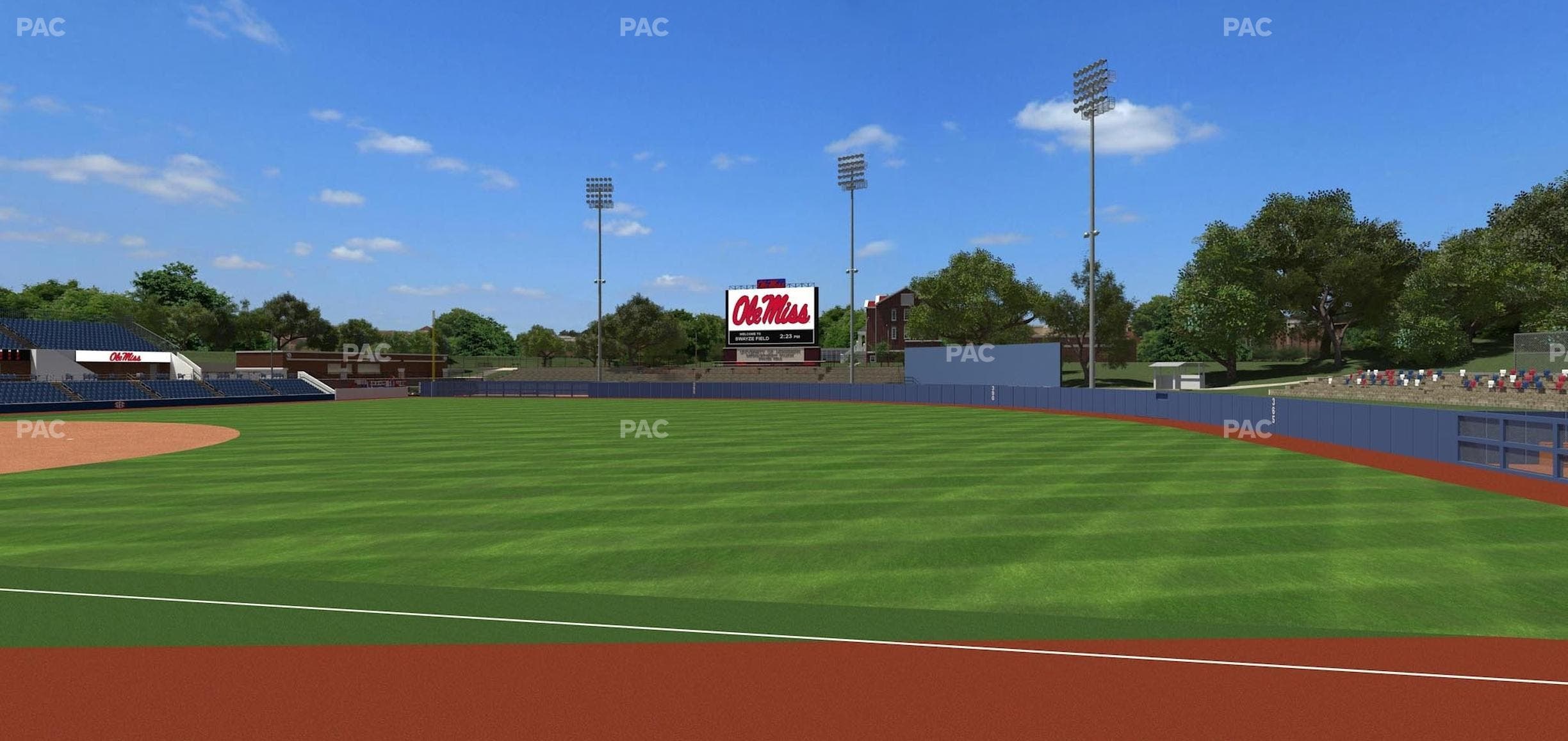 Swayze Field - Section 2 Wc Seat View