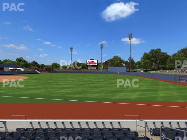 Swayze Field - Section 2 Wc Seat View