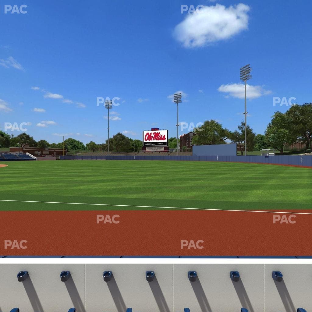 Swayze Field - Section 2 Seat View