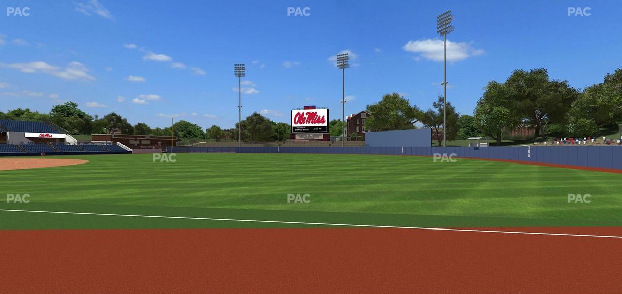 Swayze Field - Section 2 Seat View