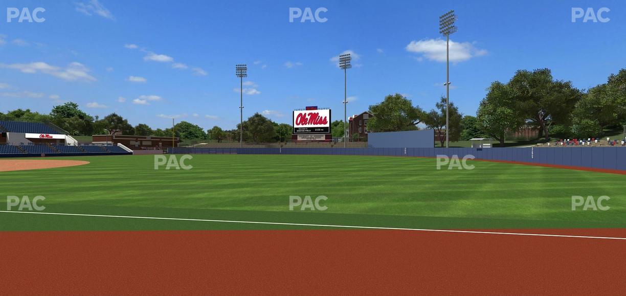 Swayze Field - Section 2 Seat View