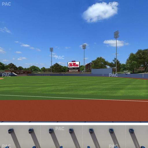 Swayze Field - Section 2 Seat View