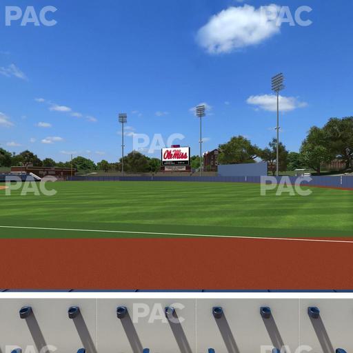 Swayze Field - Section 2 Seat View