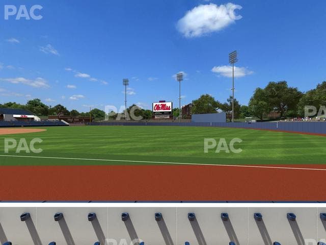 Swayze Field - Section 2 Seat View