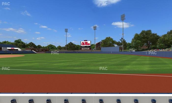Swayze Field - Section 2 Seat View
