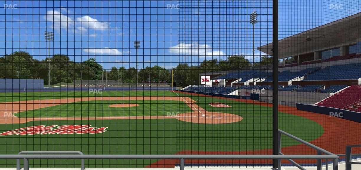 Swayze Field - Section 22 Seat View