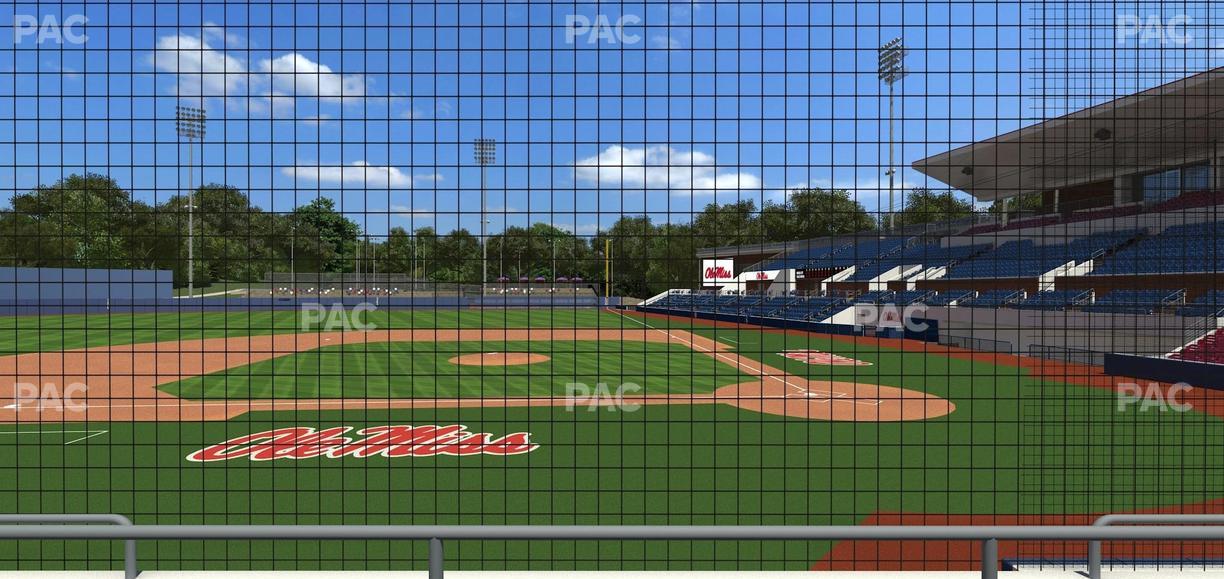 Swayze Field - Section 23 Seat View
