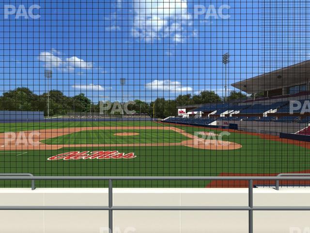 Swayze Field - Section 23 Seat View Swayze Field - Section 23 Seat View
