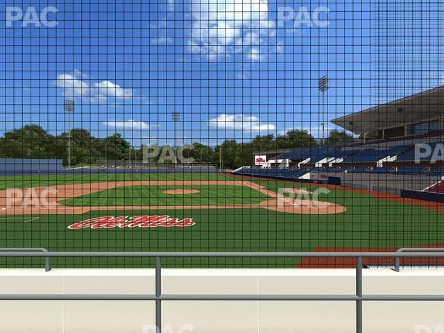 Swayze Field - Section 23 Seat View