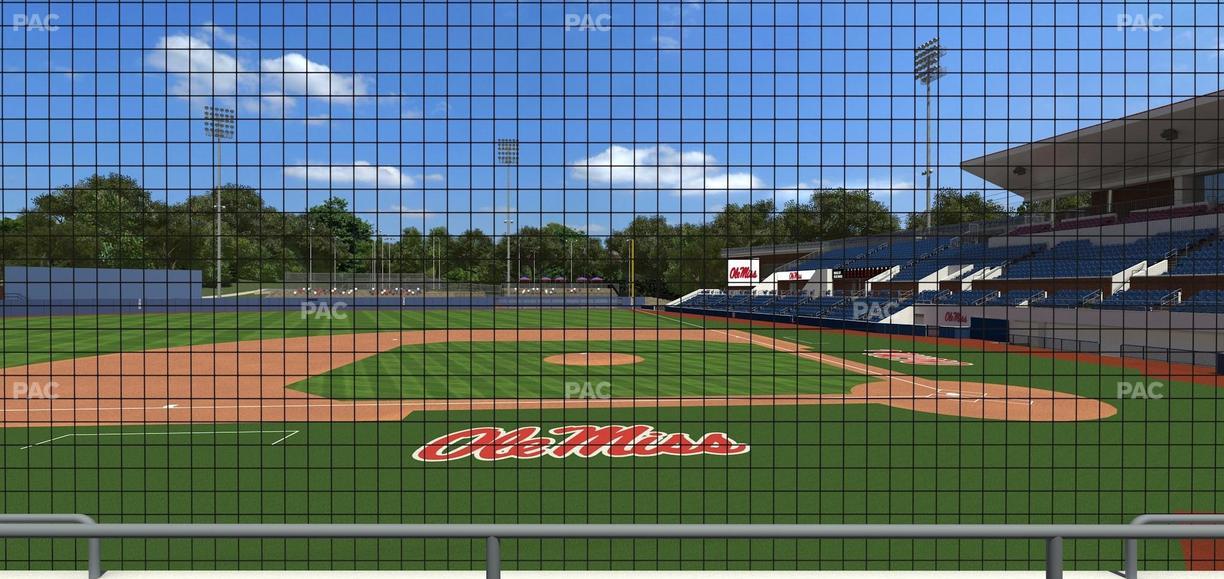 Swayze Field - Section 24 Seat View