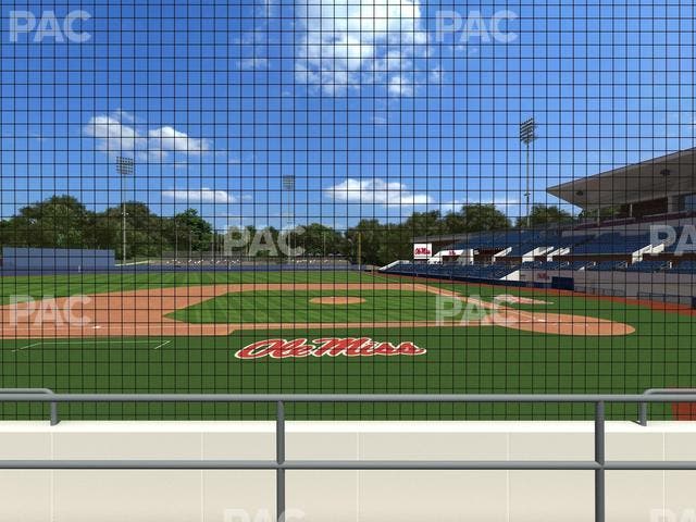 Swayze Field - Section 24 Seat View