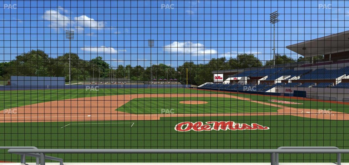 Swayze Field - Section 25 Seat View