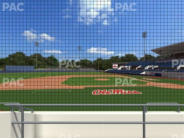 Swayze Field - Section 25 Seat View