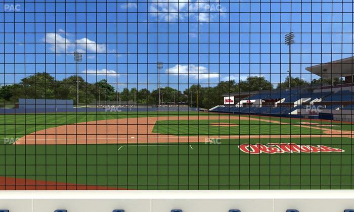 Swayze Field - Section 26 Seat View
