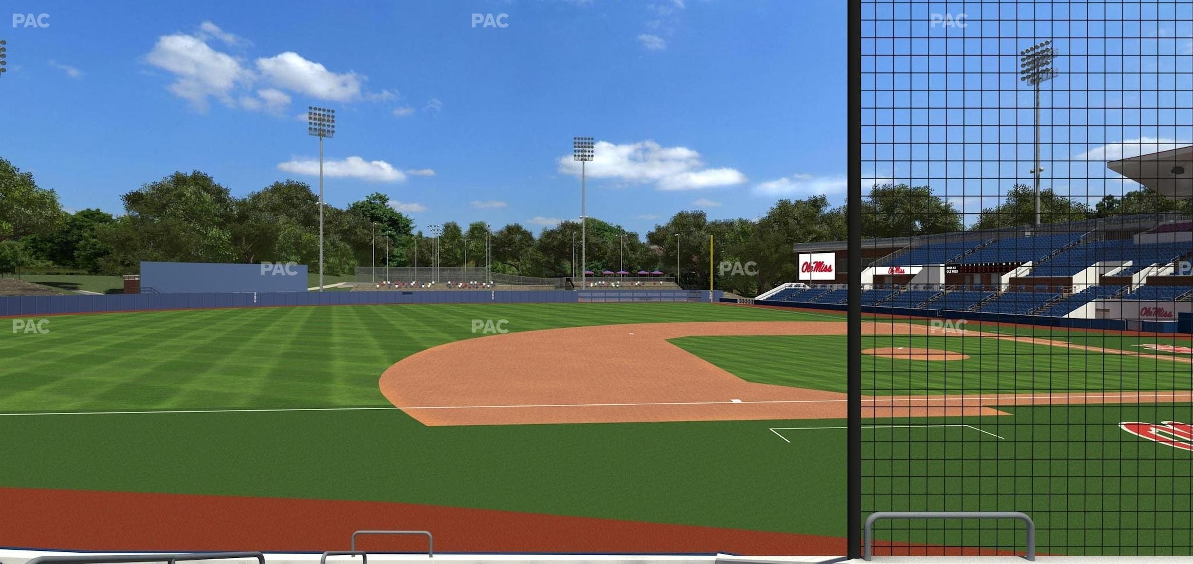 Swayze Field - Section 28 Seat View
