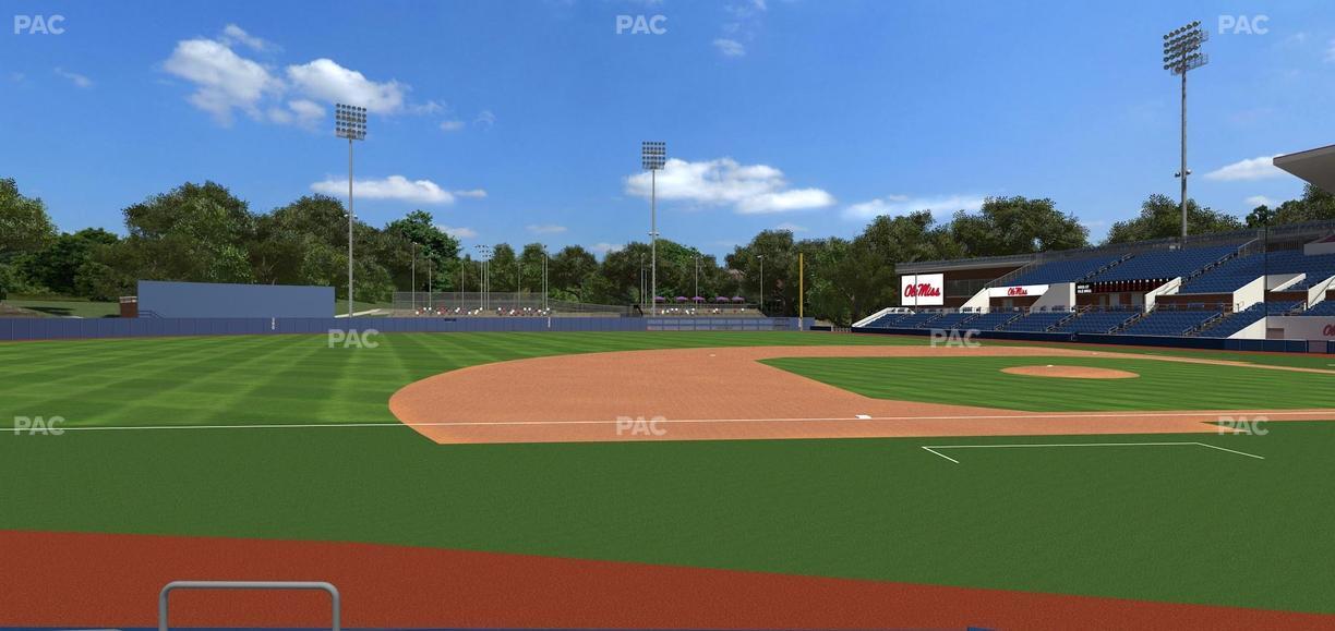 Swayze Field - Section 28 Seat View