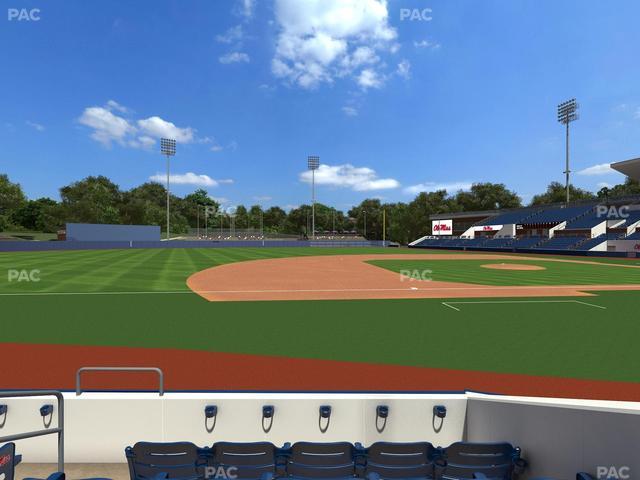 Swayze Field - Section 28 Seat View