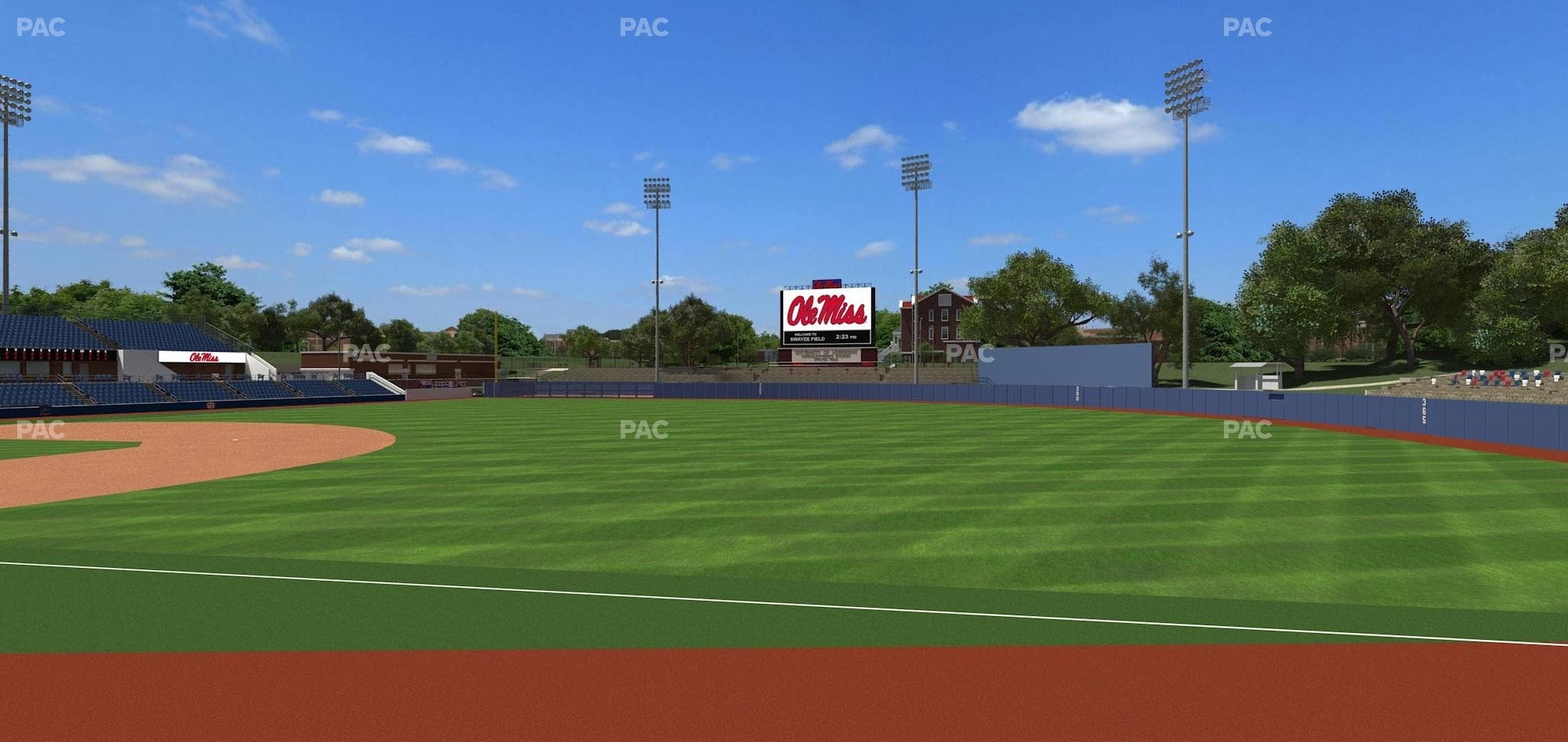 Swayze Field - Section 3 Wc Seat View