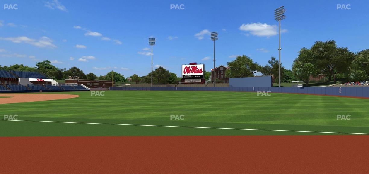 Swayze Field - Section 3 Seat View