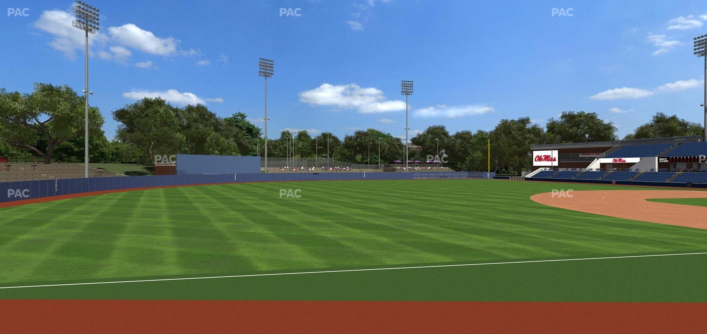 Swayze Field - Section 33 Wc Seat View