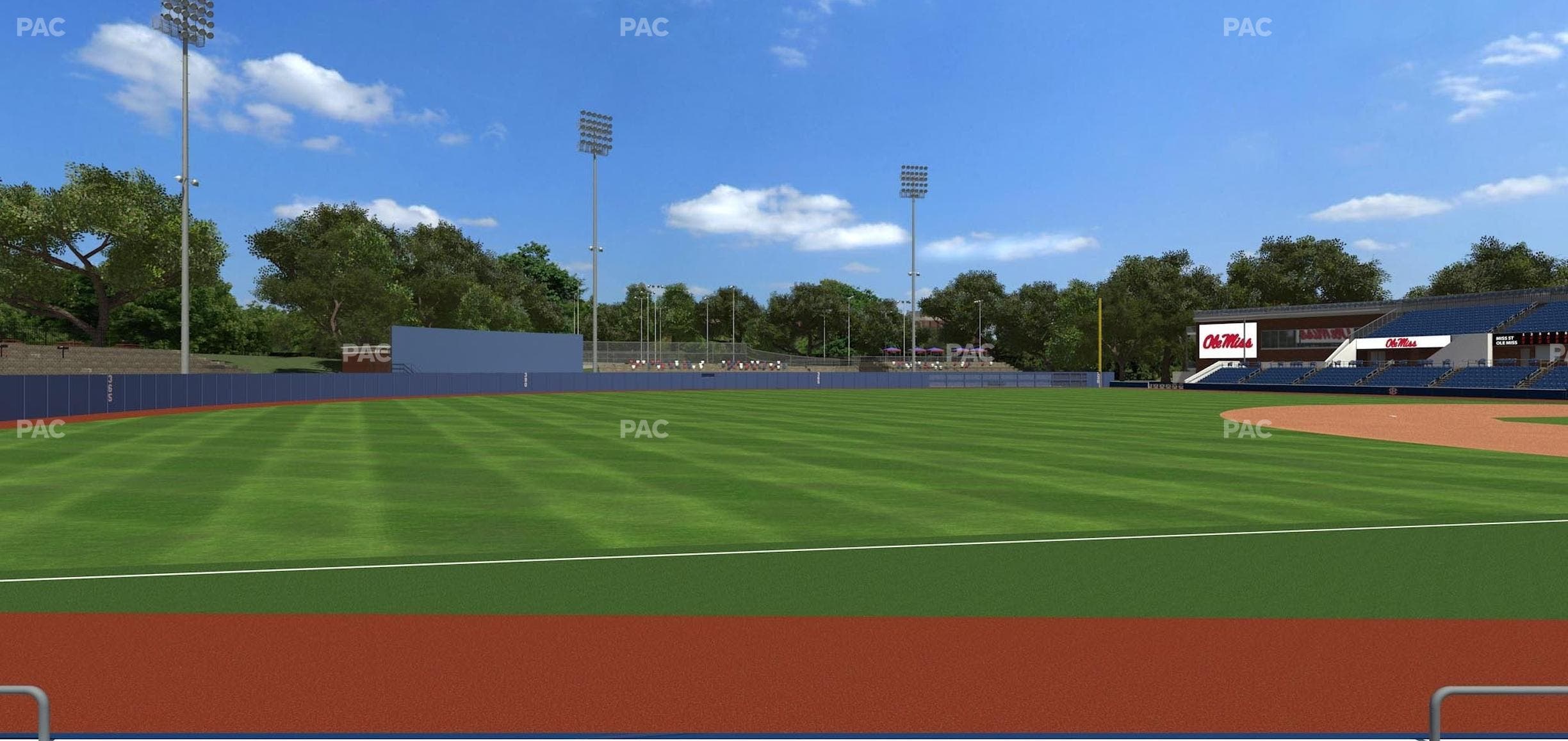 Swayze Field - Section 33 Seat View