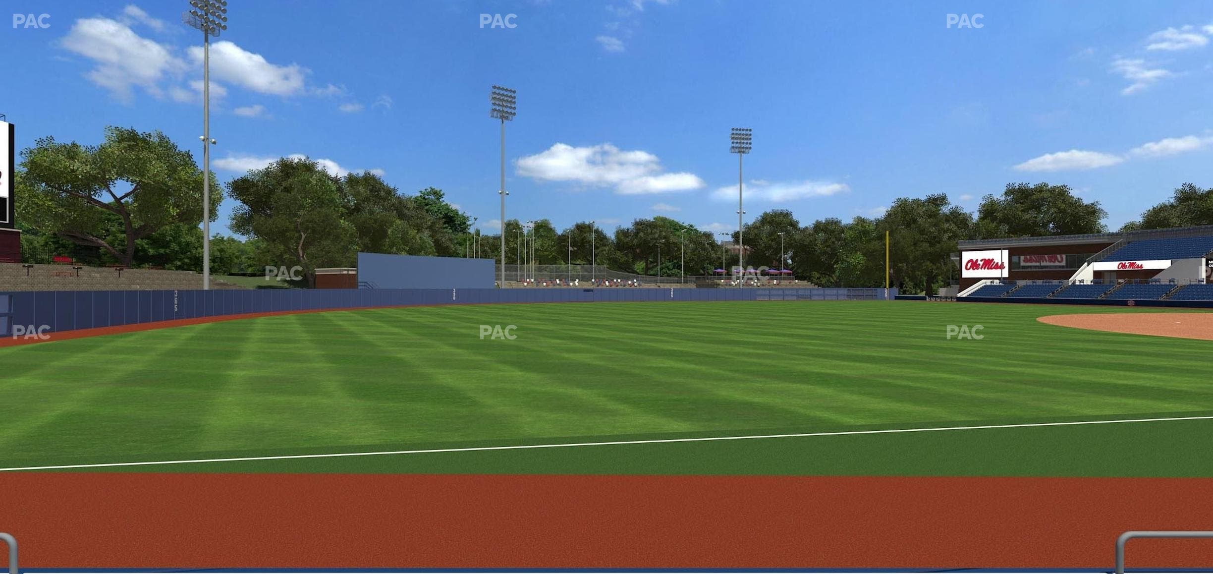 Swayze Field - Section 34 Seat View