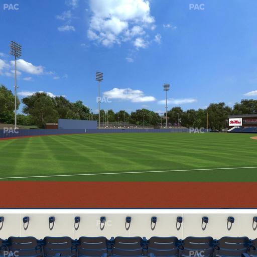 Swayze Field - Section 34 Seat View